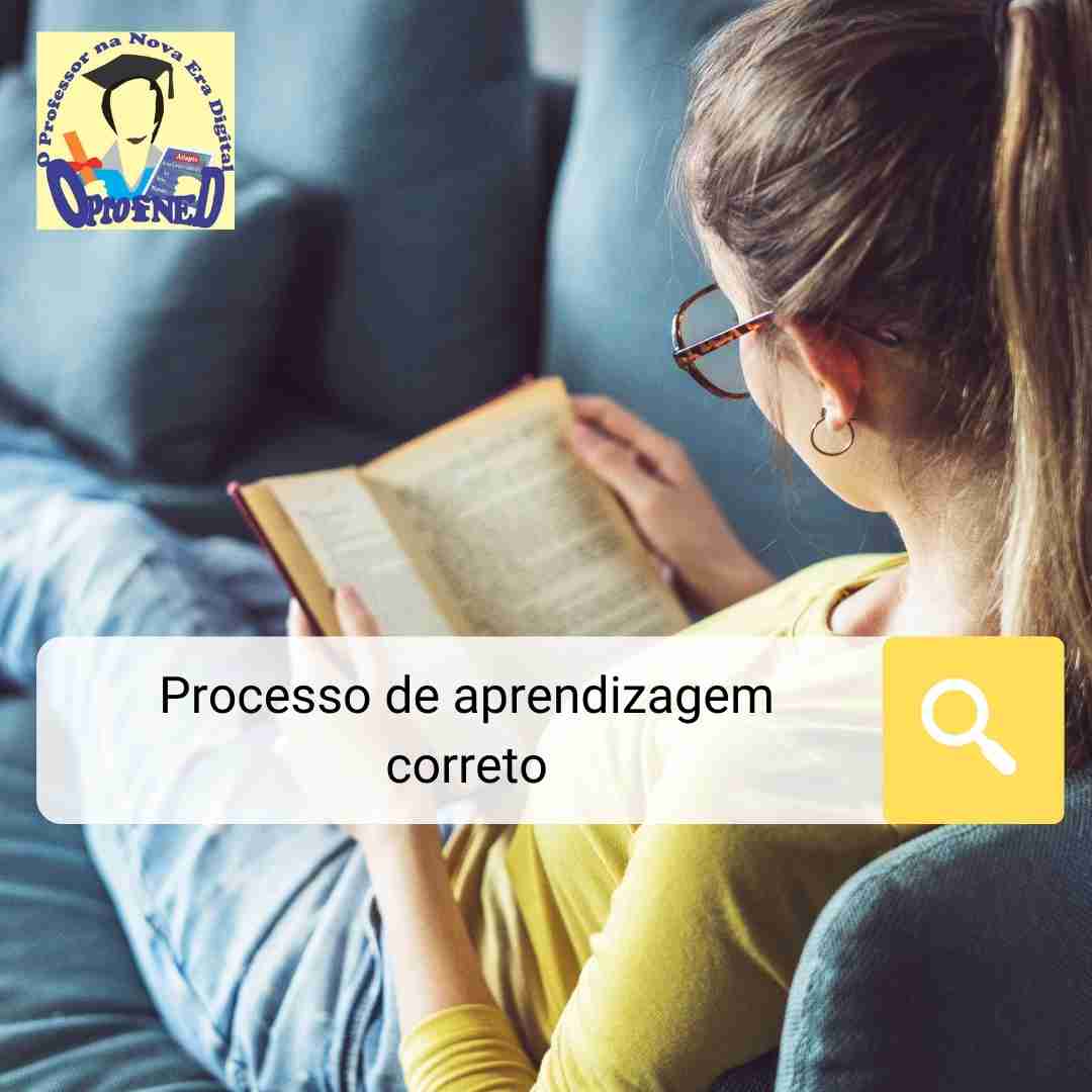 O processo de aprendizado correto